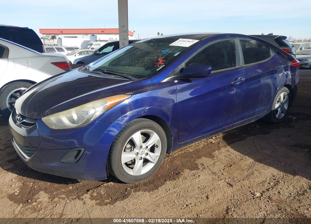 2013 HYUNDAI ELANTRA VIN: 5NPDH4AE6DH245261