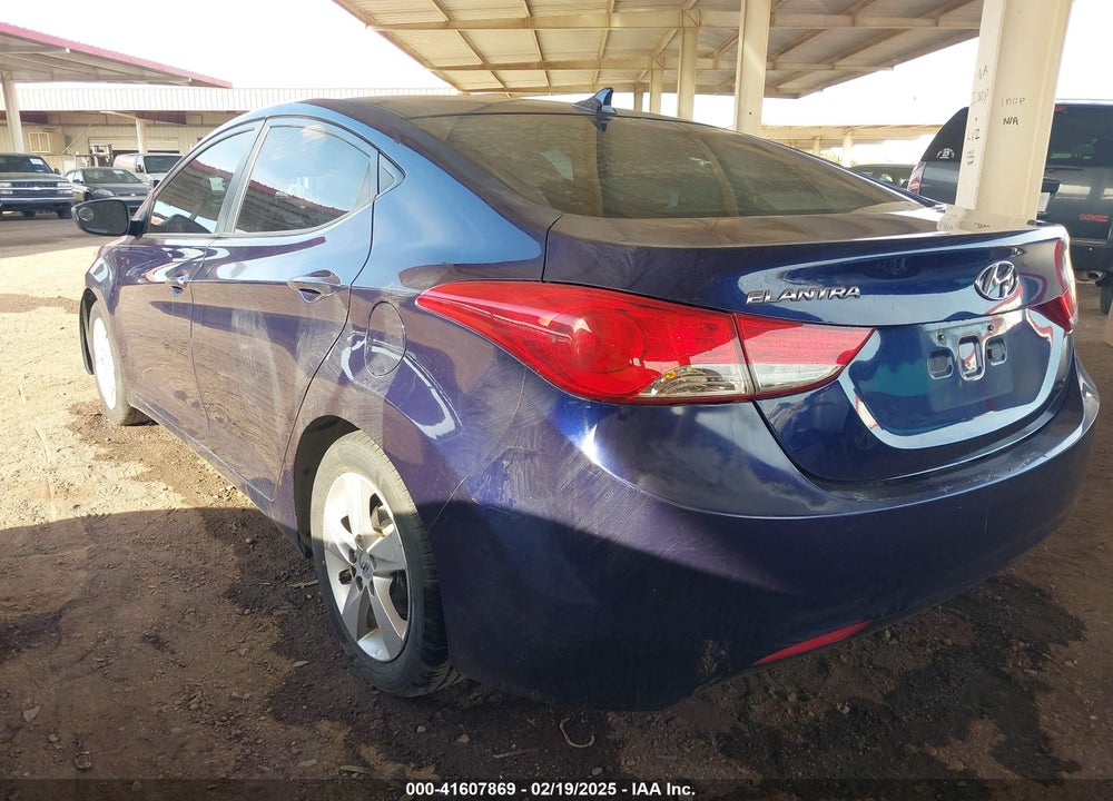 2013 HYUNDAI ELANTRA VIN: 5NPDH4AE6DH245261
