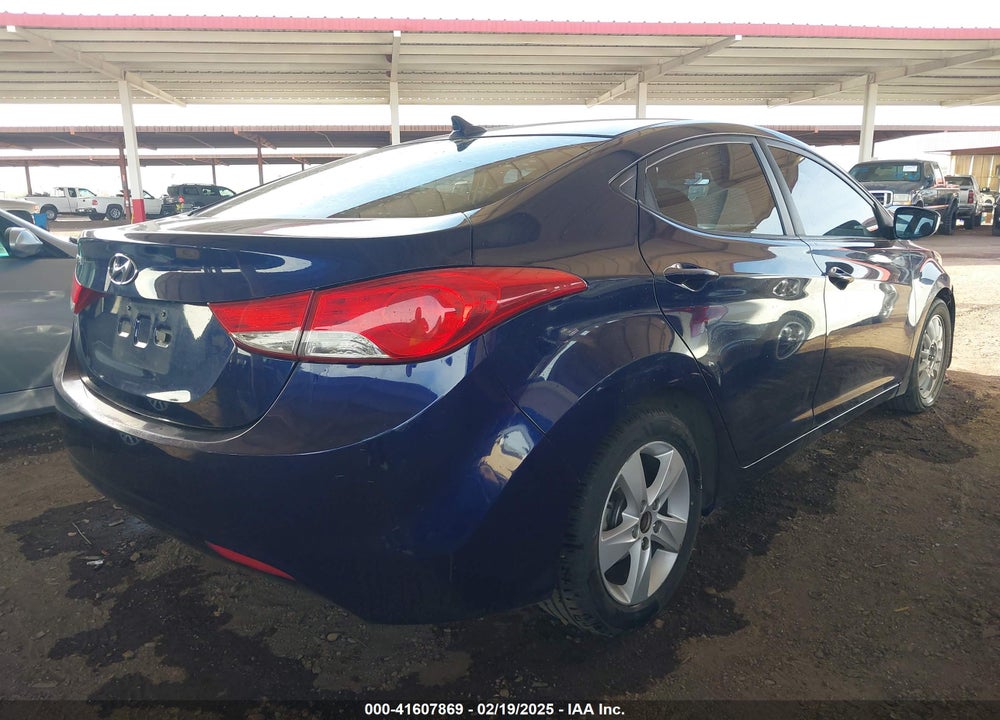 2013 HYUNDAI ELANTRA VIN: 5NPDH4AE6DH245261