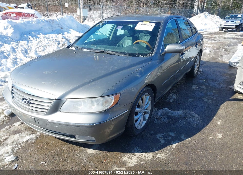 2008 HYUNDAI AZERA VIN: KMHFC46F48A318466