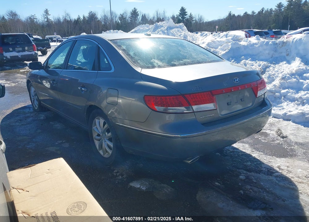 2008 HYUNDAI AZERA VIN: KMHFC46F48A318466