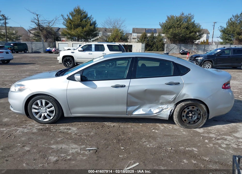 2013 DODGE DART VIN: 1C3CDFAA9DD245121