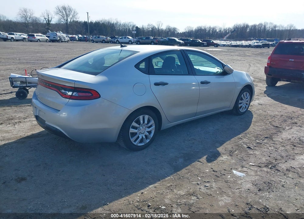 2013 DODGE DART VIN: 1C3CDFAA9DD245121