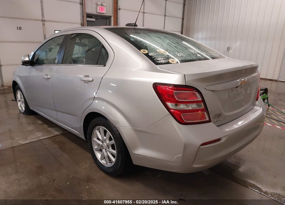 2017 CHEVROLET SONIC VIN: 1G1JD5SH1H4160751