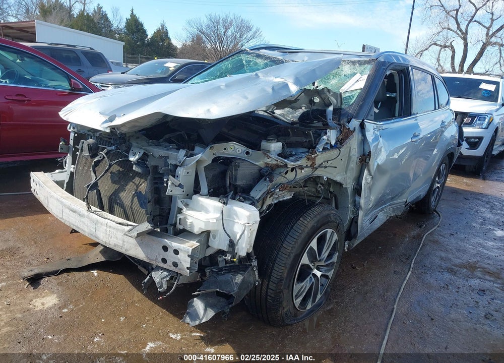 2021 TOYOTA HIGHLANDER VIN: 5TDGZRBH8MS538038