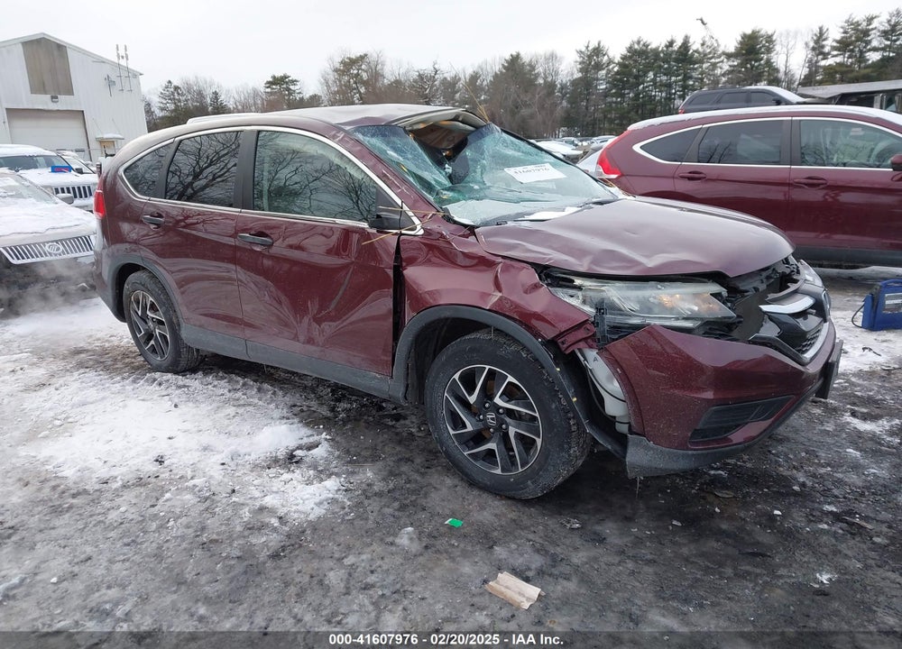 2016 HONDA CR-V SE VIN: 5J6RM4H46GL091174
