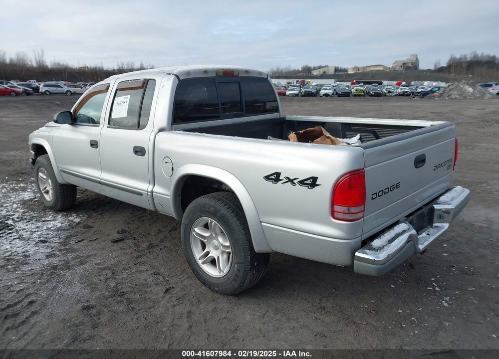 2004 DODGE DAKOTA SLT VIN: 1D7HG48N04S603763