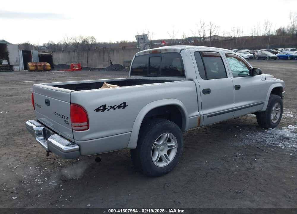 2004 DODGE DAKOTA SLT VIN: 1D7HG48N04S603763