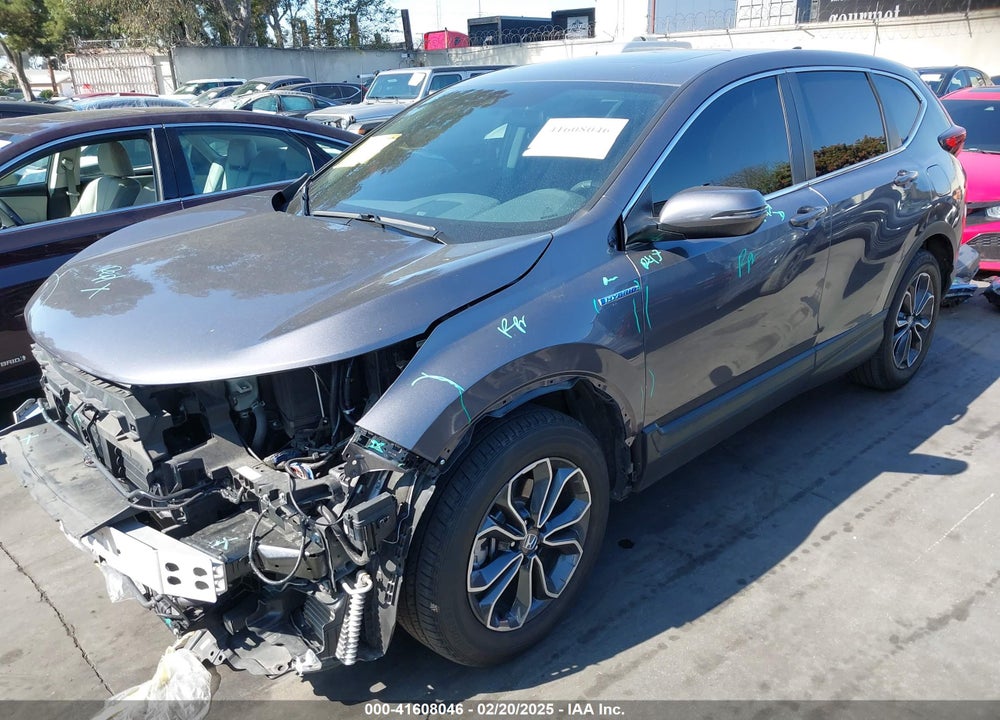 2021 HONDA CR-V HYBRID EX VIN: 7FART6H50ME023324