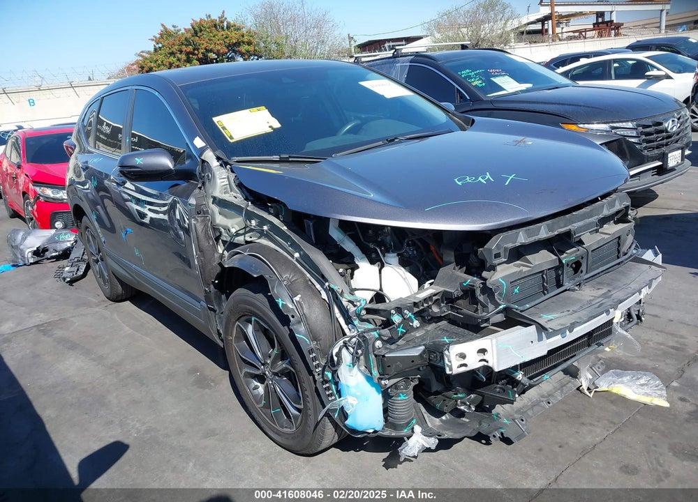 2021 HONDA CR-V HYBRID EX VIN: 7FART6H50ME023324