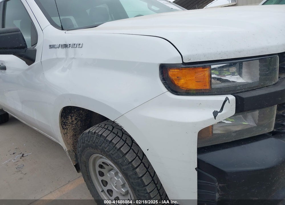 2019 CHEVROLET SILVERADO 1500 WORK TRUCK VIN: 1GCUYAEF1KZ311822