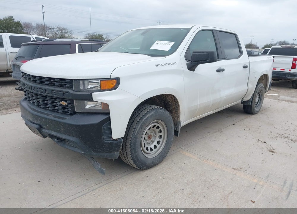 2019 CHEVROLET SILVERADO 1500 WORK TRUCK VIN: 1GCUYAEF1KZ311822