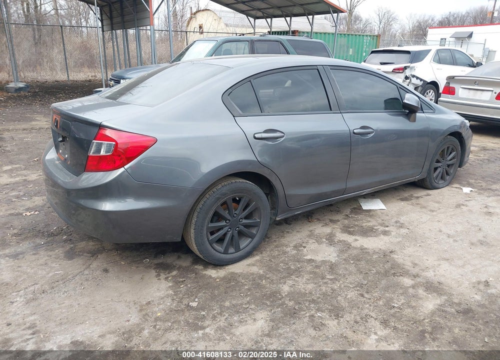 2012 HONDA CIVIC VIN: 19XFB2F87CE319629