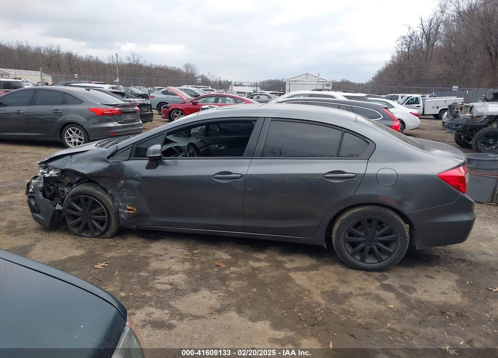 2012 HONDA CIVIC VIN: 19XFB2F87CE319629