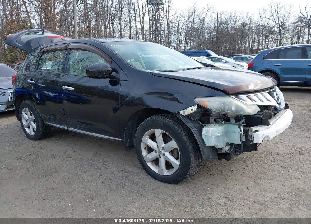 2009 NISSAN MURANO VIN: JN8AZ18W49W206882