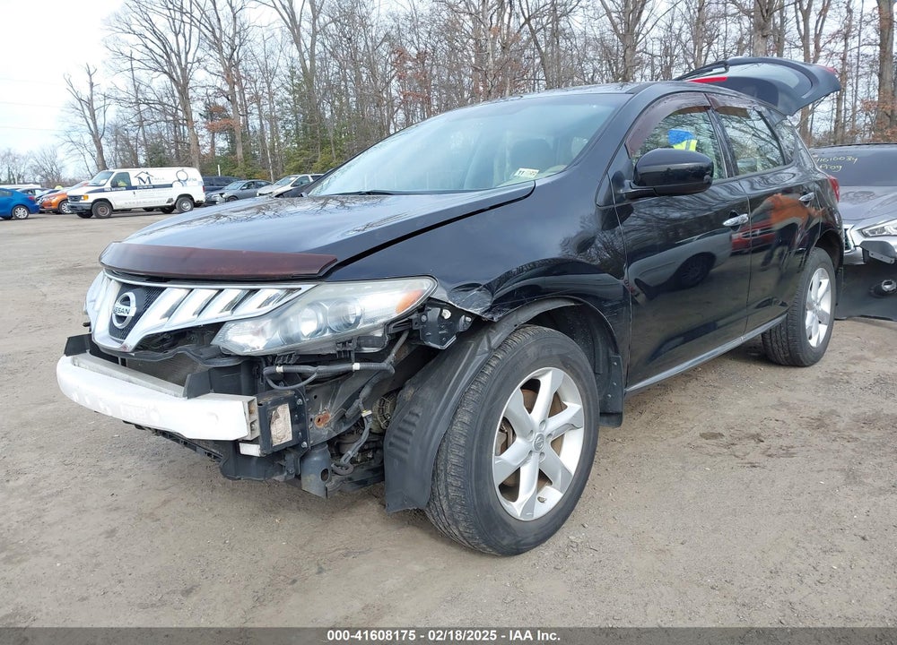 2009 NISSAN MURANO VIN: JN8AZ18W49W206882