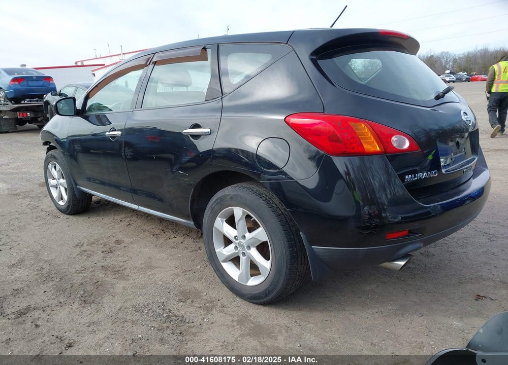 2009 NISSAN MURANO VIN: JN8AZ18W49W206882