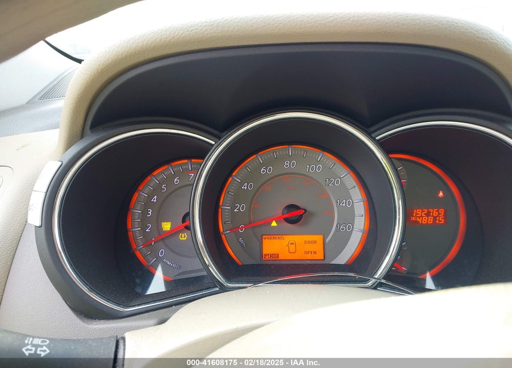 2009 NISSAN MURANO VIN: JN8AZ18W49W206882