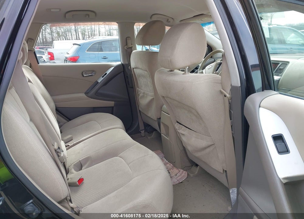 2009 NISSAN MURANO VIN: JN8AZ18W49W206882