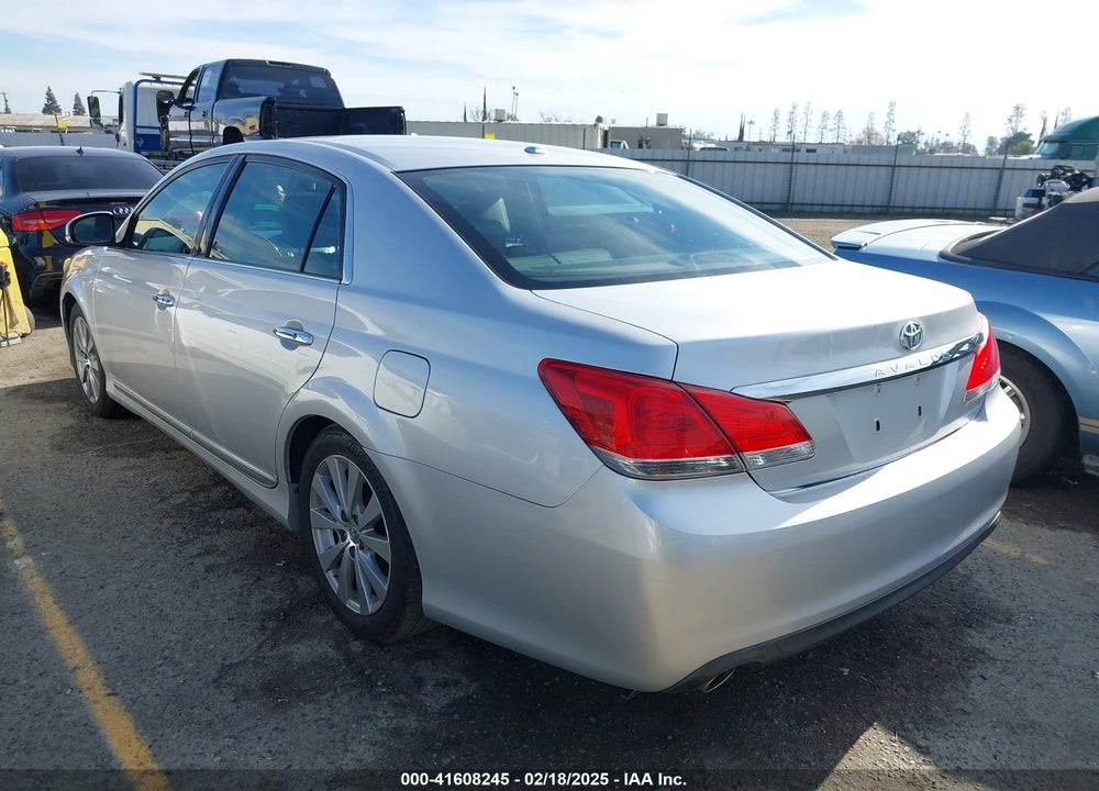 2011 TOYOTA AVALON VIN: 4T1BK3DB8BU431533