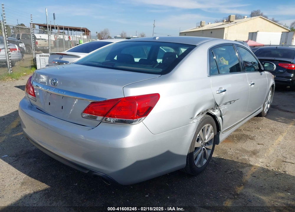 2011 TOYOTA AVALON VIN: 4T1BK3DB8BU431533