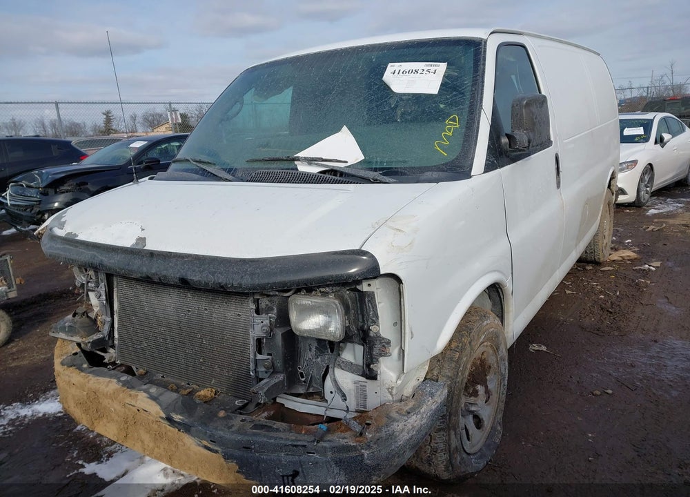 2010 CHEVROLET EXPRESS 1500 WORK VAN VIN: 1GCUGADX6A1154119