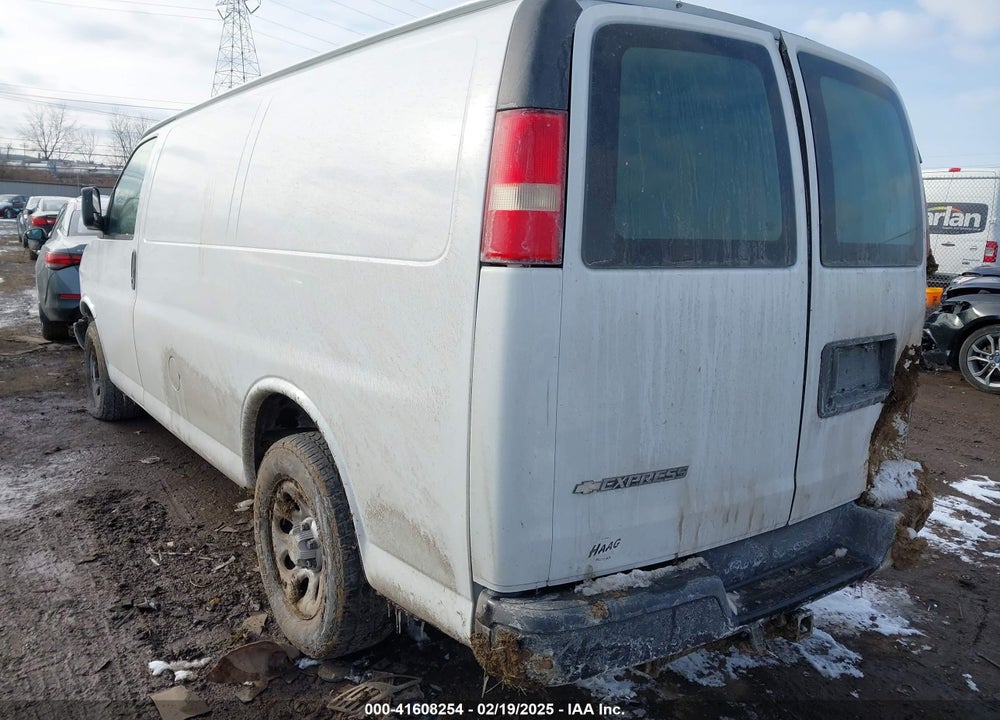 2010 CHEVROLET EXPRESS 1500 WORK VAN VIN: 1GCUGADX6A1154119