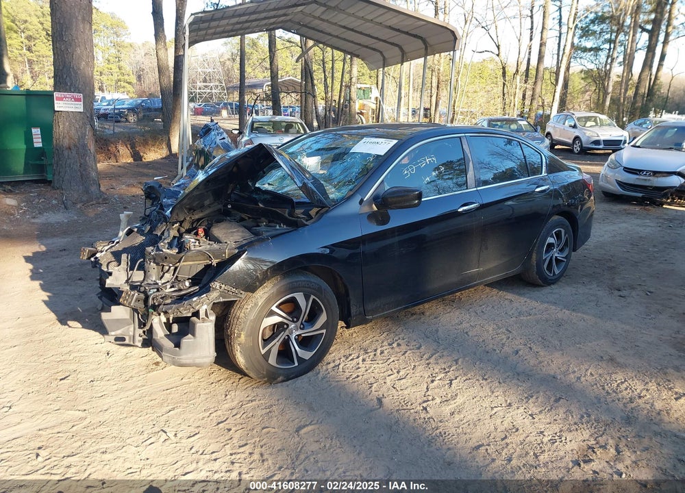 2016 HONDA ACCORD VIN: 1HGCR2F35GA099601