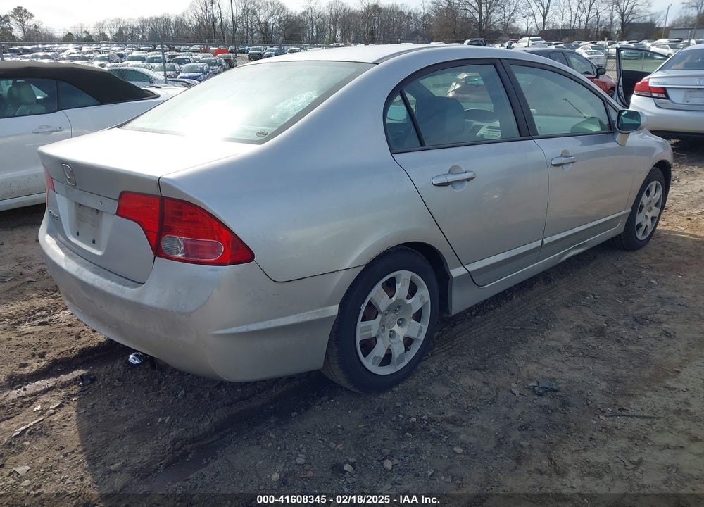 2006 HONDA CIVIC LX VIN: 1HGFA16536L072335