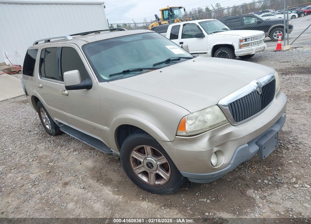 2004 LINCOLN AVIATOR VIN: 5LMEU68HX4ZJ29641