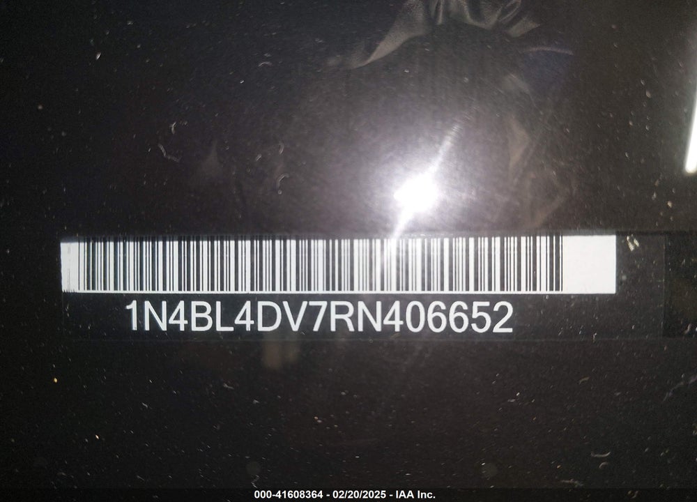 2024 NISSAN ALTIMA VIN: 1N4BL4DV7RN406652