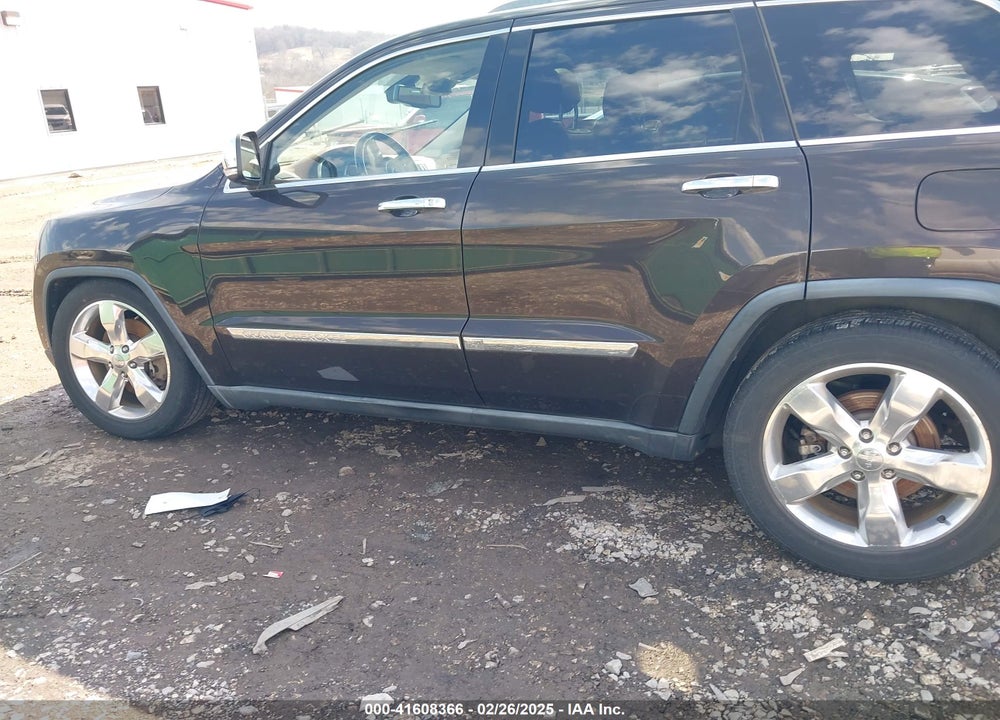 2012 JEEP GRAND CHEROKEE OVERLAND VIN: 1C4RJFCT6CC270138