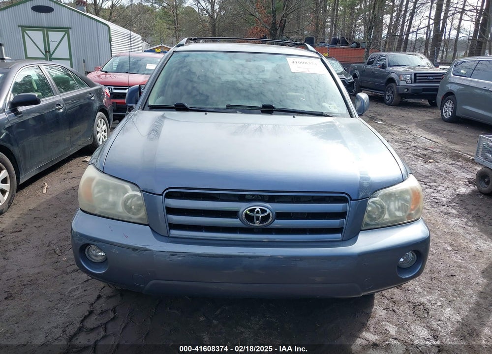 2005 TOYOTA HIGHLANDER VIN: JTEDP21A950063603