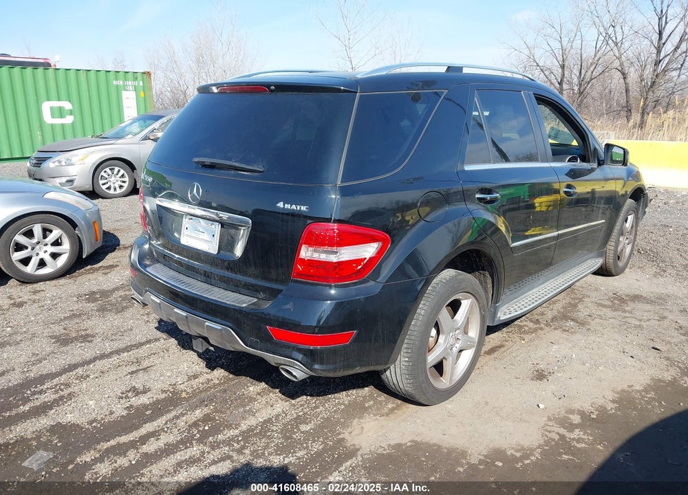 2011 MERCEDES-BENZ ML 550 VIN: 4JGBB7CB1BA636105