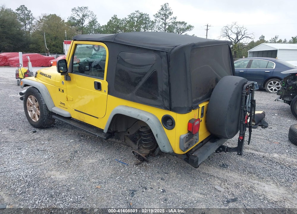 2006 JEEP WRANGLER X VIN: 1J4FA39S86P775623