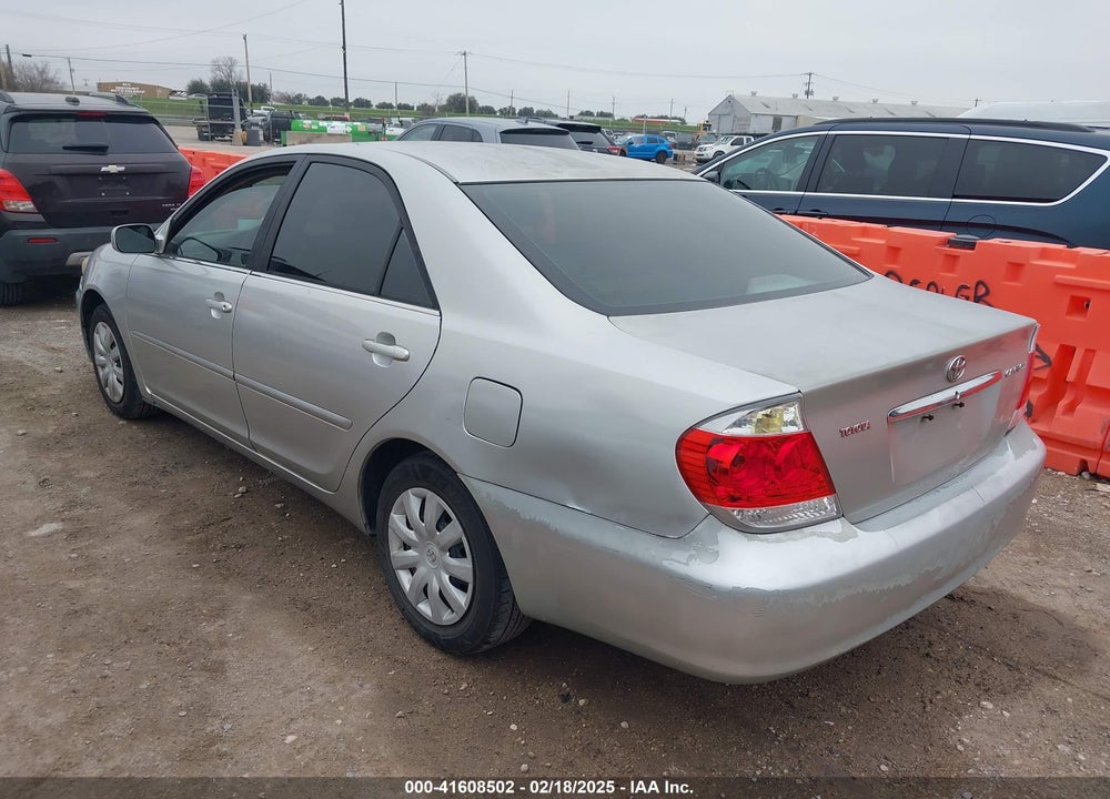 2005 TOYOTA CAMRY LE VIN: 4T1BE32K65U053436