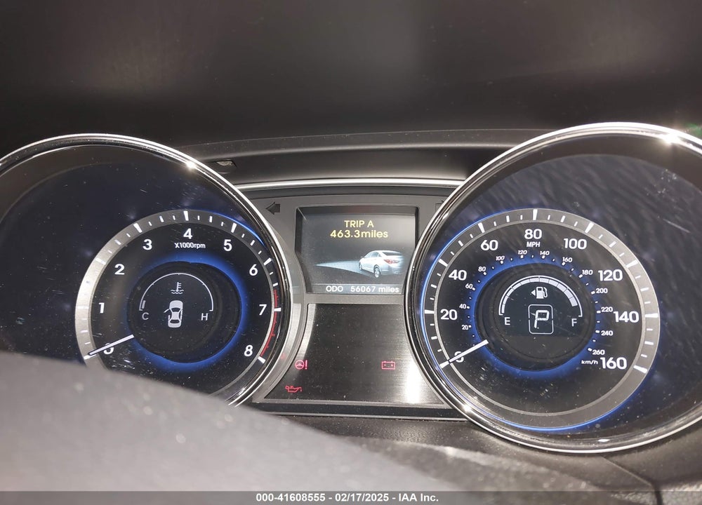 2014 HYUNDAI SONATA LIMITED VIN: 5NPEC4AC5EH857681