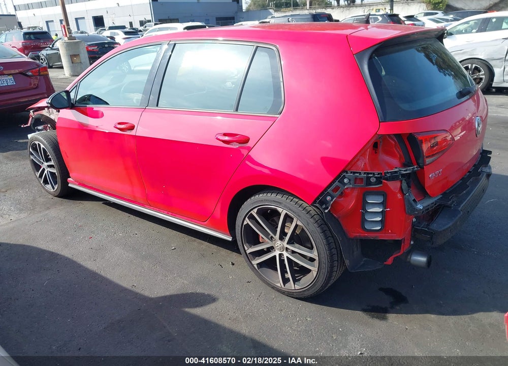 2017 VOLKSWAGEN GOLF GTI AUTOBAHN 4-DOOR/S 4-DOOR/SE 4-DOOR/SPORT 4-DOOR VIN: 3VW447AU6HM014118