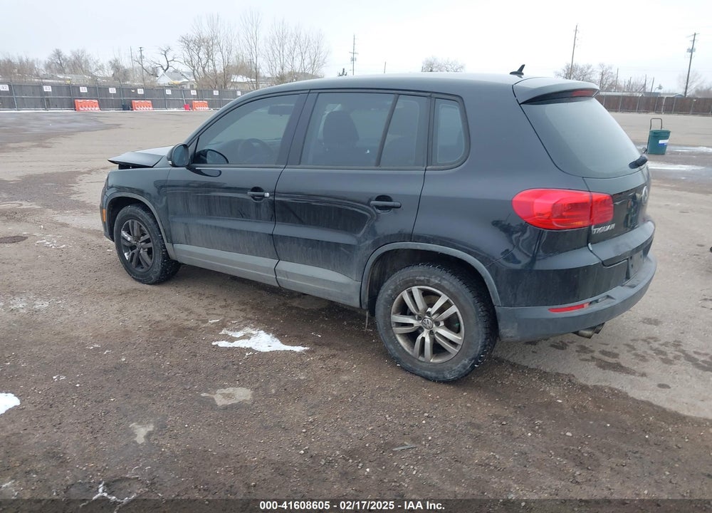 2014 VOLKSWAGEN TIGUAN S VIN: WVGBV3AX7EW563439