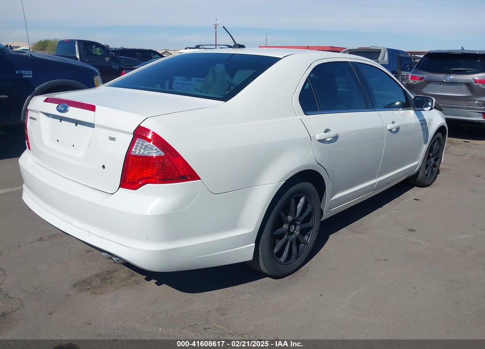 2012 FORD FUSION SE VIN: 3FAHP0HA0CR247945