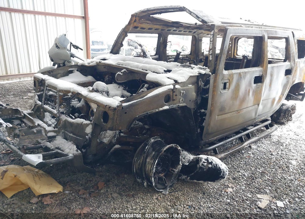 2003 HUMMER H2 VIN: 5GRGN23U43H144553