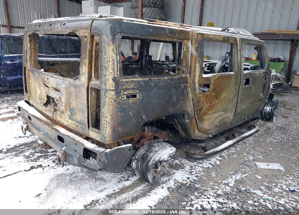 2003 HUMMER H2 VIN: 5GRGN23U43H144553