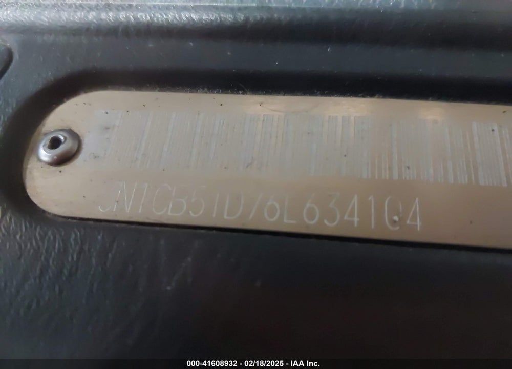 2006 NISSAN SENTRA VIN: 3N1CB51D76L634104