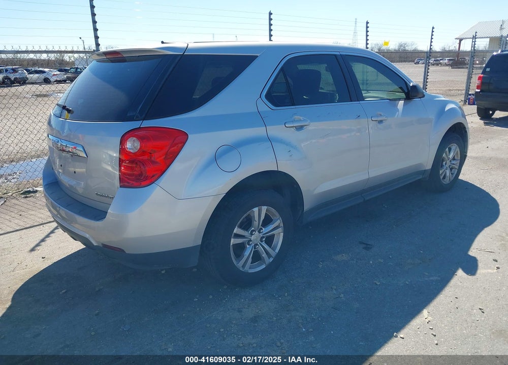 2012 CHEVROLET EQUINOX LS VIN: 2GNALBEK7C6129390