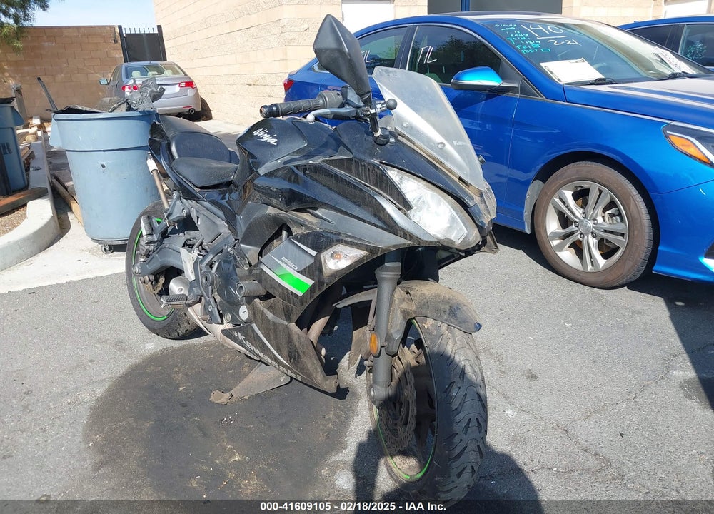 2019 KAWASAKI EX650 F VIN: JKAEXEK15KDA29958