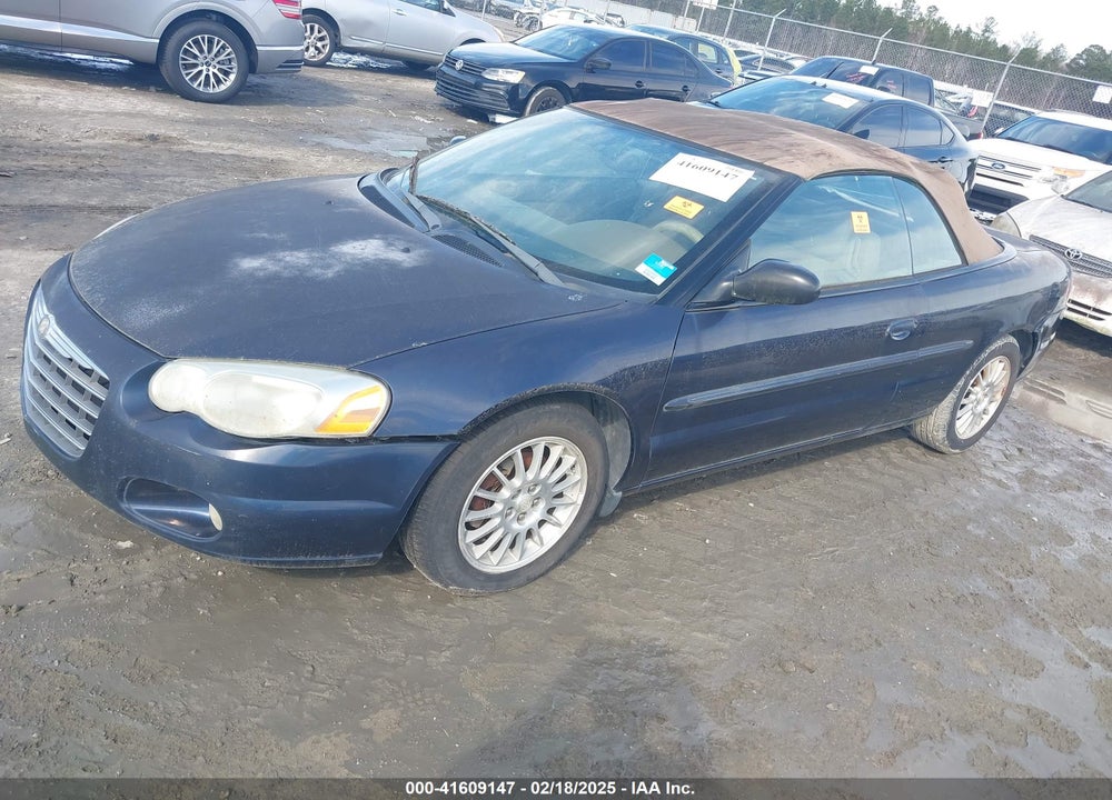 2004 CHRYSLER SEBRING LXI VIN: 1C3EL55R44N360175