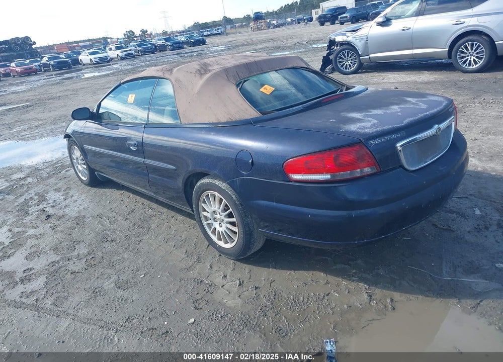 2004 CHRYSLER SEBRING LXI VIN: 1C3EL55R44N360175
