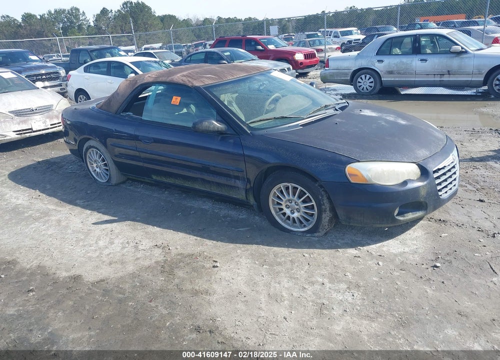 2004 CHRYSLER SEBRING LXI VIN: 1C3EL55R44N360175