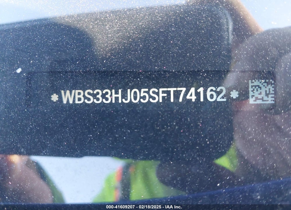 2025 BMW M3 VIN: WBS33HJ05SFT74162