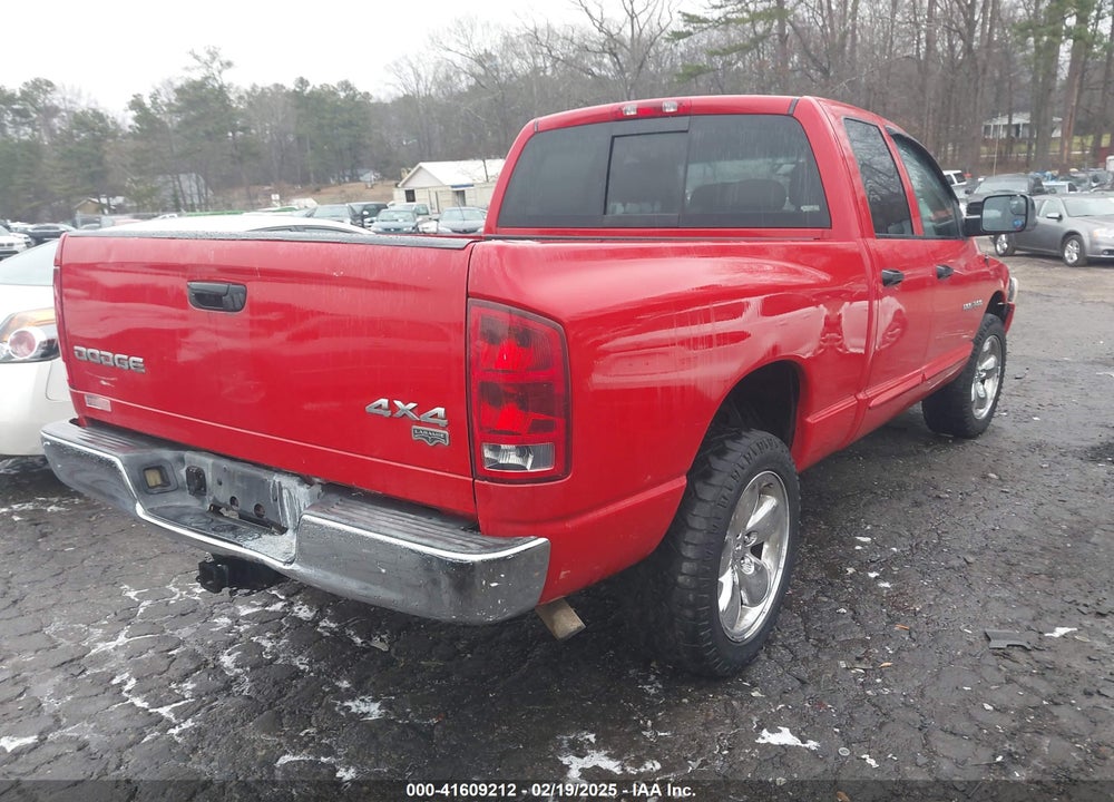 2004 DODGE RAM 1500 VIN: 1D7HU18D64J199744
